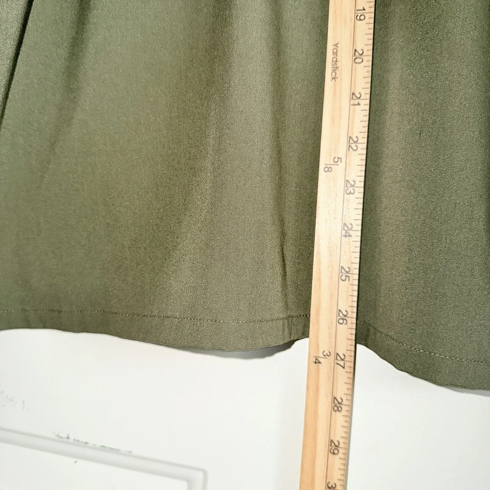 Grey's Anatomy Barco Impact Scrub Top 3XL Olive Green V Neck Stretch Pockets